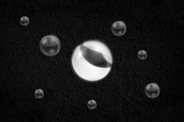 Waluta Krypty Terra Luna Luna Abstrakcyjnym Tle — Zdjęcie stockowe