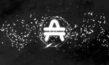 Özgeçmiş üzerinde amfi simgesi. Kripto para birimi..