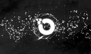 Orkide kripto para birimi dijital ödeme sistemi engelleme konsepti.