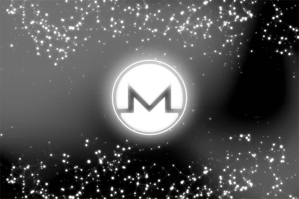 Icône Monero Monnaie Monero Crypto — Photo