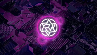 IRIS kripto para sembolü. Engelleme teknolojisi.