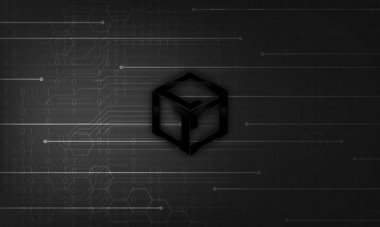 Gala Oyunları, soyut arkaplanda GALA kripto para birimi sembolü