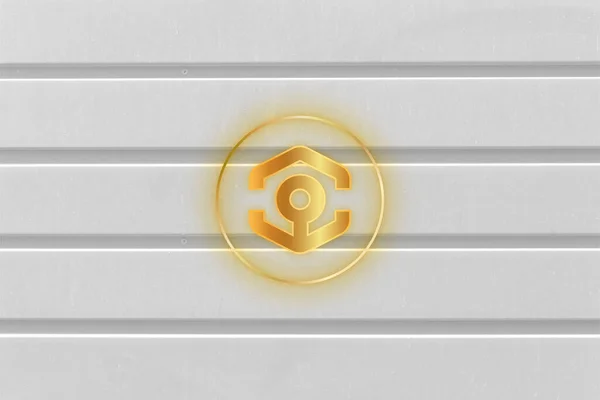 Ankr Icon Abstract Background Ankr Crypto Currency — 스톡 사진