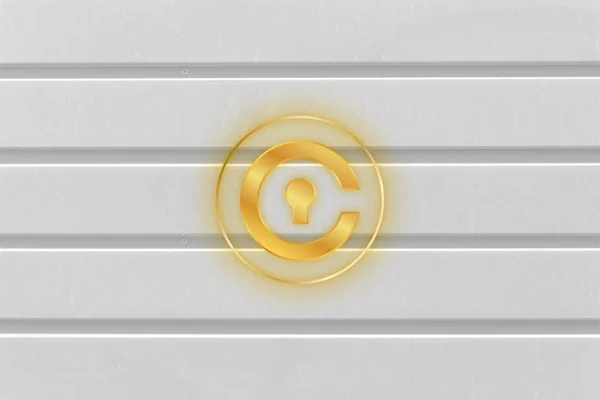 Civic Banner Civic Coin Cryptocurrency Concept Banner Background — Stock fotografie