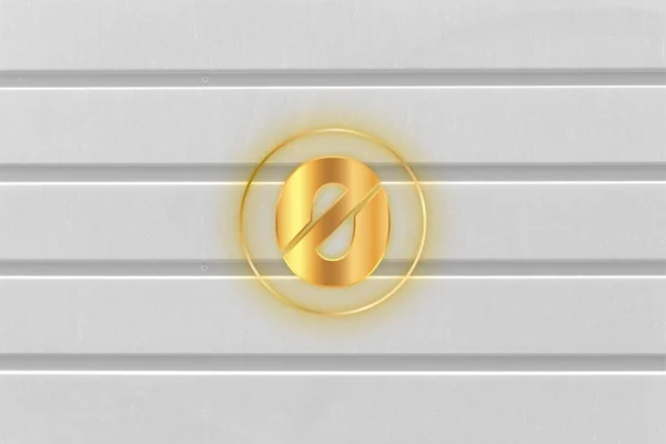 Símbolo Moneda Ogn Con Criptomoneda Temática Diseño Fondo —  Fotos de Stock