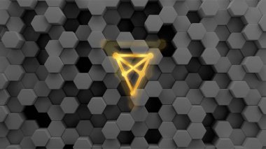 Chiliz (chz) pankartı. chz para kripto para kavramı pankart arkaplanı.