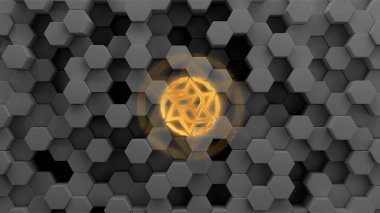 IRIS kripto para sembolü. Engelleme teknolojisi.