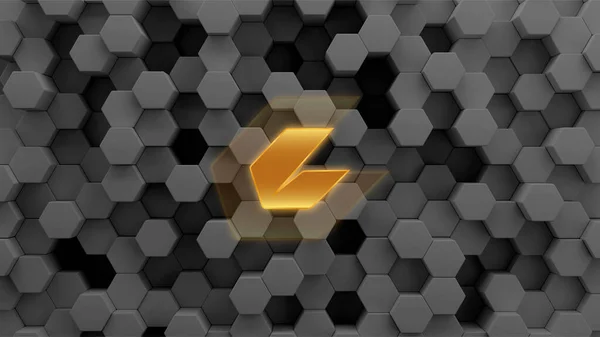 Ceek Banner Ceek Coin Cryptocurrency Concept Banner Background — Photo