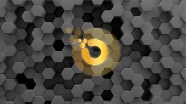 Orkide kripto para birimi dijital ödeme sistemi engelleme konsepti.