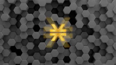 Şifreli para yığını. Soyut arkaplanda yığınlar