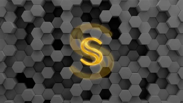 Secret Crypto Currency Themed Banner Scrt Icon — Stock Fotó