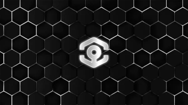 Ankr Icon Abstract Background Ankr Crypto Currency — 스톡 사진