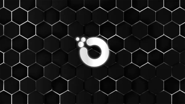 Orchidee Crypto Valuta Digitaal Betaalsysteem Blockchain Concept — Stockfoto