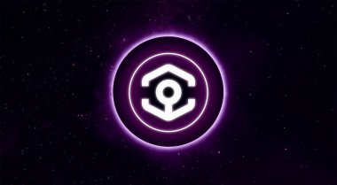 Özgeçmiş üzerinde Ankr simgesi. Ankr şifreleme para birimi.