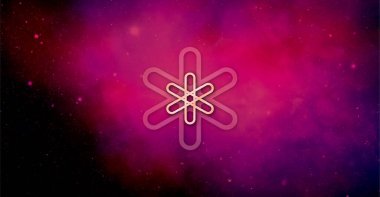 Göçük pankartı. Bozuk para kripto para konsept afiş arkaplanı.