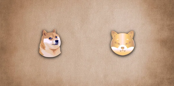 Shiba inu VS Dogecoin. Shiba inu kripto para birimi. Dogecoin şifreli para birimi. Meme paraları. 