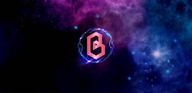 Soyut arkaplan tasarımlı bant protokol para sembolü