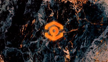 Özgeçmiş üzerinde Ankr simgesi. Ankr şifreleme para birimi.