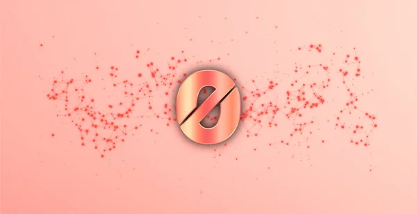 Şifreli para birimi temalı OGN para sembolü