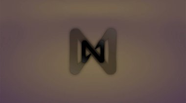 Şifreli para biriminin yanında. Soyut bir arkaplanda. Logonun yanında.