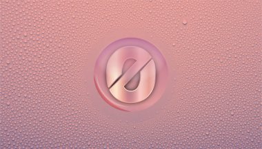 Şifreli para birimi temalı OGN para sembolü