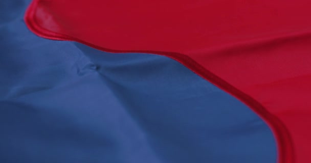 Flaga Korei Południowej Taeguk Trygramów — Wideo stockowe