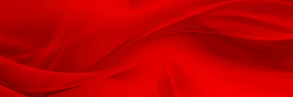 Red Silk Satin Texture Background — ストック写真