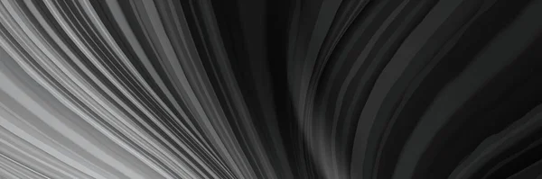 Donker Zwart Vector Patroon Met Lijnen — Stockfoto