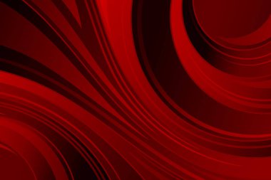 Eğri çizgiler ile arka plan. Vektör çizim