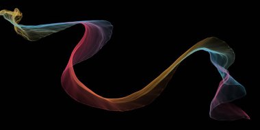 Parlak çizgi desenli soyut arkaplan