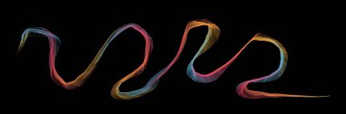 abstract fractal background. beautiful illustration for your design