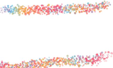 Açık mavi, çiçekli kırmızı vektör deseni. Soyut tarzda rengarenk gradyan şekillere sahip illüstrasyon. modern tasarım