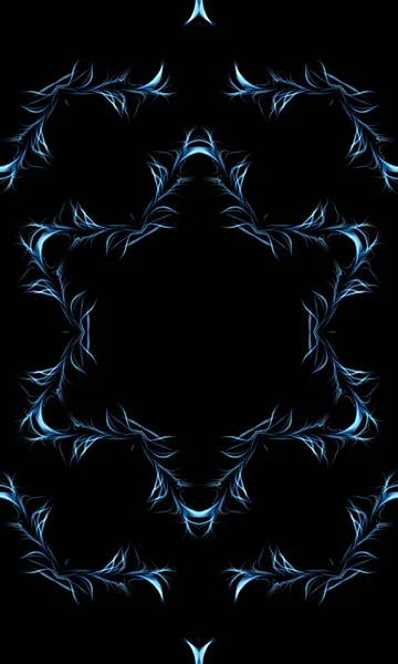 Abstract Fractal Patroon Vector Illustratie — Stockfoto