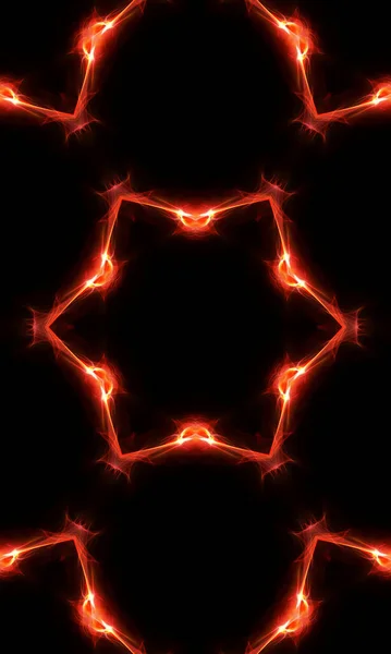 Абстрактный Фон Неоновыми Огнями — стоковое фото