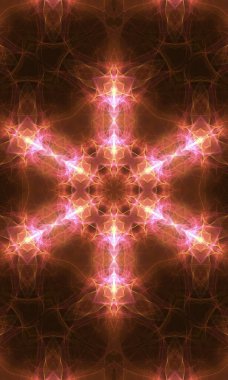 abstract fractal pattern. beautiful background design in the style of the universe with lights.