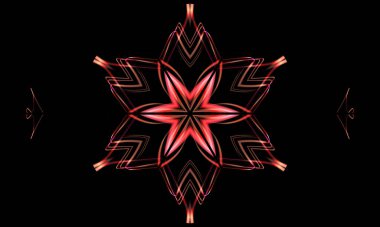 Soyut kaleydoskopik ışıklar arka plan