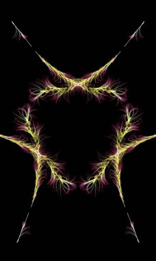 abstract fractal pattern for creative design.