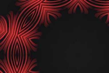 Renkli desenli soyut arkaplan