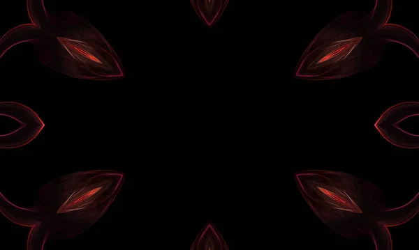 Abstract Background Beautiful Pattern Red Black Colors — Stock Fotó