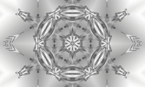 Abstract Geometric Background Kaleidoscopic Symmetrical Pattern — Foto de Stock