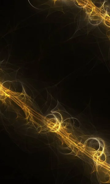 Abstract Background Glowing Lines Digital Effect — Photo