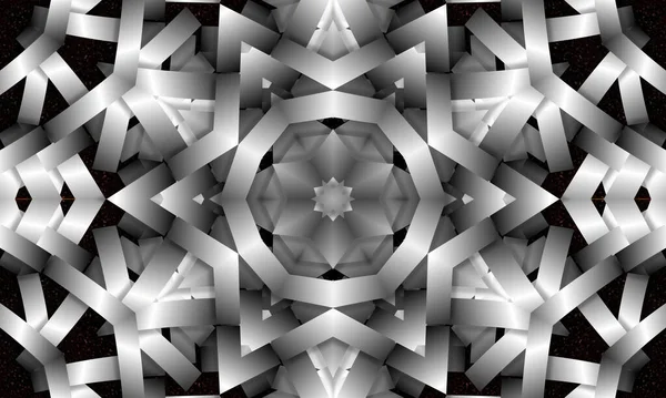 Абстрактний Геометричний Орнаментальний Векторний Фон — стокове фото