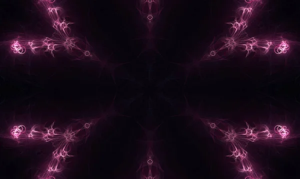 Abstract Fractal Design Fantasy Digital Artwork — Stock Fotó