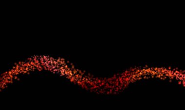 Bokeh ışıkları ile soyut arkaplan