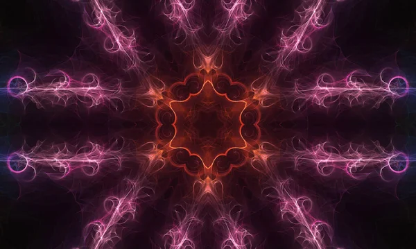 Abstract Fractal Background Beautiful Pattern — ストック写真