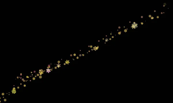 Gold Glitter Sparkle Stars Vector Illustration — Stok fotoğraf