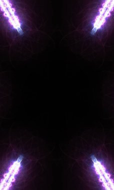 Neon ışıkları ile soyut arkaplan