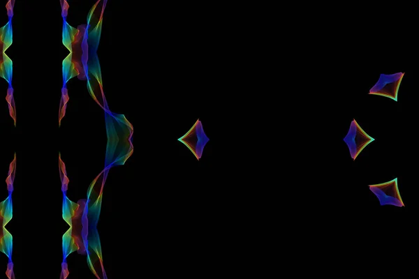 abstract fractal background texture template