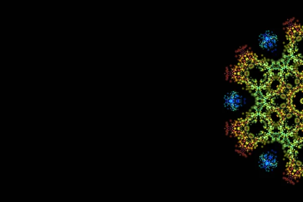 Abstract Background Virus Cells Rendering — Stok fotoğraf
