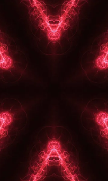 Abstract Background Glowing Pattern Rendering Illustration — Foto de Stock